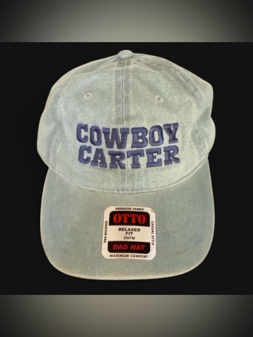 Beyonce’s Cowboy Carter Tour Merchandise Dad Hat